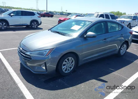 2019 Hyundai Elantra Se from USA, damaged, VIN 5NPD74LF2KH490130